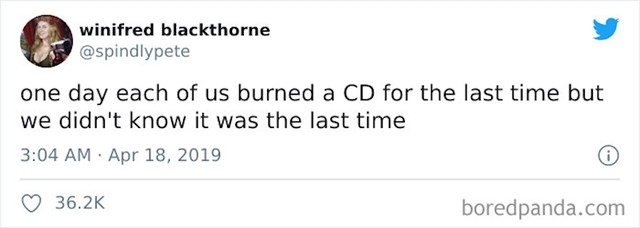 A koliko smo tek pržili CD-ove...
