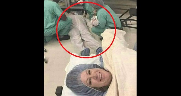 Žene dijele fotke muževa koji su bili s njima na porodu, njihove reakcije su apsolutni hit