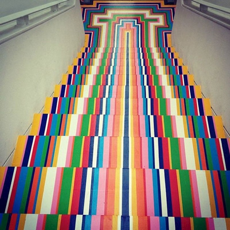 13. Probajte ne uganuti gležanj na ovom stubištu