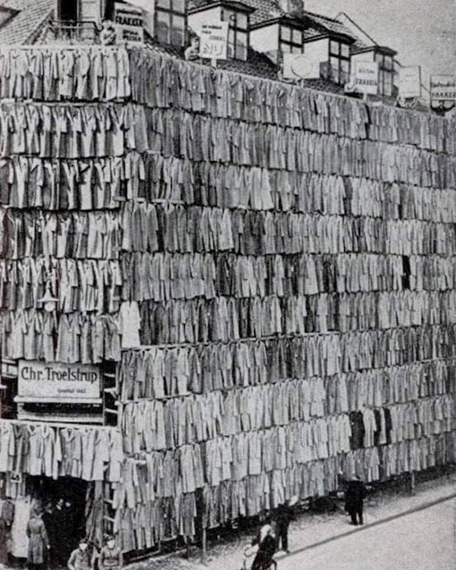 Rasprodaja kaputa u Kopenhagenu, Danska, 1936