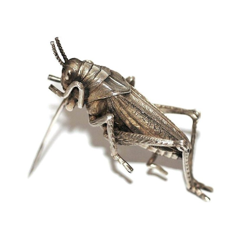 Stari broš napravljen početkom 1900-ih. Obratite pozornost na detalje