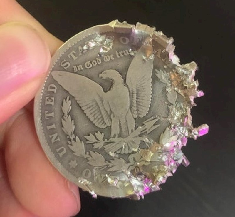 Srebrnjak i sjeckalica ne idu zajedno. Ovo dijete je to naučilo na teži način