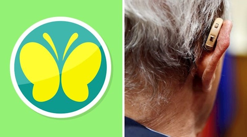 Naljepnica za auto za ljude s oštećenim sluhom