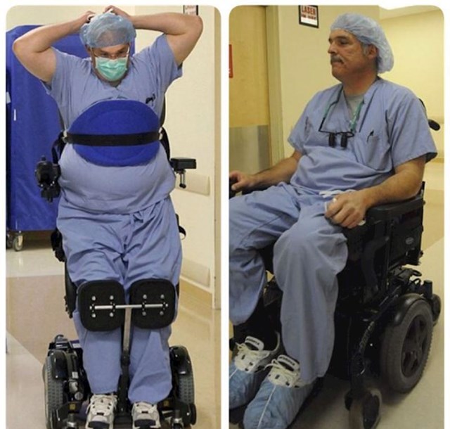 Ted Rammel je kirurg u invalidskim kolicima