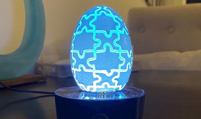 Lampa od jajeta / DIY
