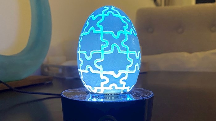 Lampa od jajeta / DIY