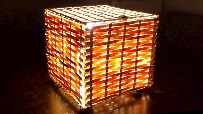LED Lampa od štapića sladoleda