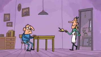 KRATKI CRTIĆ ZA LAKU NOĆ Muž nije bio zadovoljan ženinim ručkom, a ona mu se odlučila osvetiti...