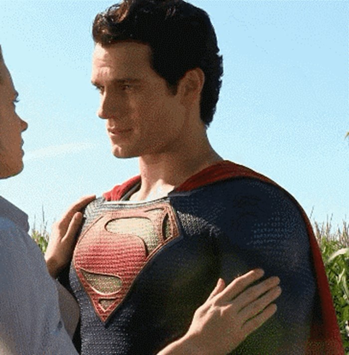 GIF: Nasmijat će vas način na koji su snimali film o Superman-u