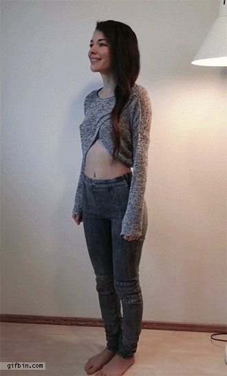 GIF: Devet mjeseci trudnoće u nekoliko sekundi