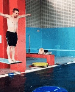 GIF: Nije olimpijska disciplina, ali zaslužio je medalju