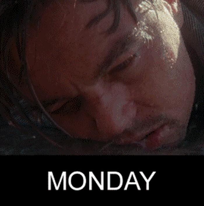 GIF: Tjedan Leonarda DiCapria po danima :)