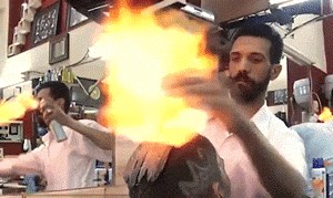 Frizer klijentu zapalio kosu kako bi frizura bolje držala