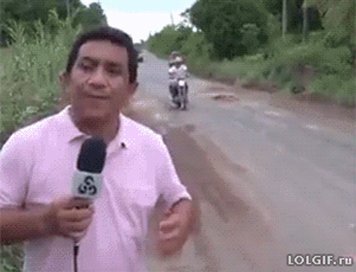 GIF: Uf! Ovo je bilo baš za DLAKU