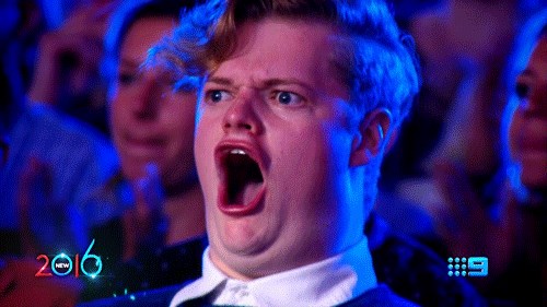 GIF: Ono kad ostaneš bez teksta!