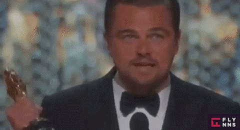 GIF: DiCaprio se probudio bez Oscara