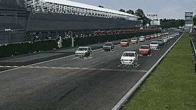 GIF: Kako bi izgledala utrka trokolica iz "Mućki"?