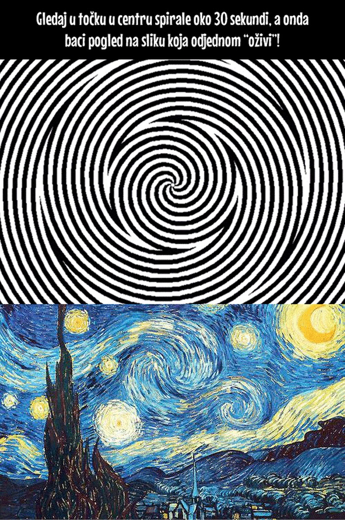 GIF: Van Goghovo remek-djelo "oživljava" ti pred očima!