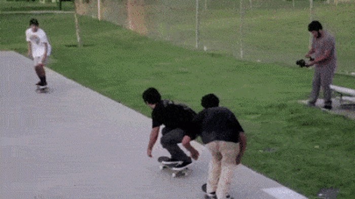 Ovo se može nazvati sjajnim skate trikom