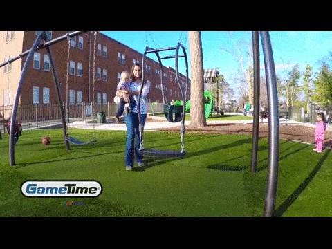 GIF: Genijalno dizajnirana ljuljačka za roditelje i bebu