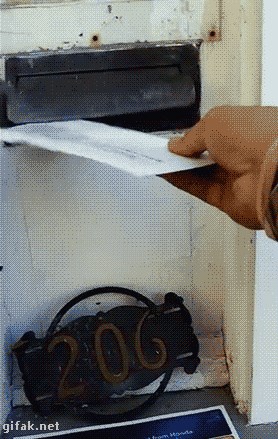 Poštar u nevolji: Maca odbija primiti pismo!