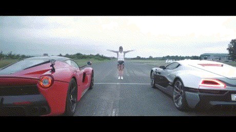 Utrka ubrzanja: Može li hrvatski Rimac Concept One pobijediti protiv LaFerrarija?