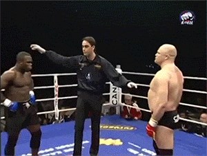 GIF: Naučio ga da se ne bahati bez pokrića