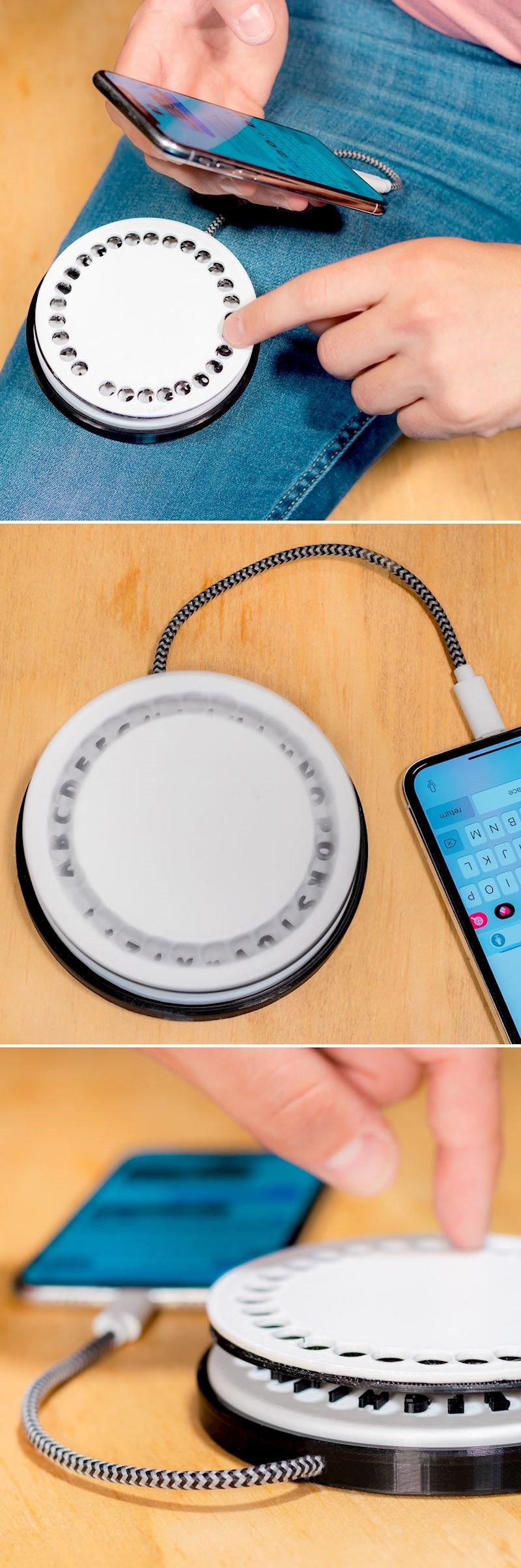 Okrugli birač za SMS poruke