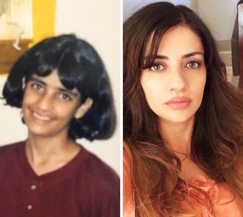 "Sa 16 i s 33 godine. Nekada sam imala brkove."