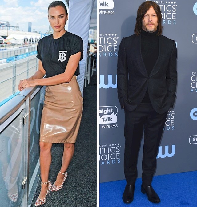 Irina Shayk i Norman Reedus: 178 cm