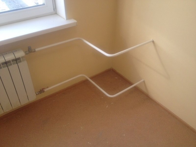 Pogledajte kako su instalirali ove cijevi.