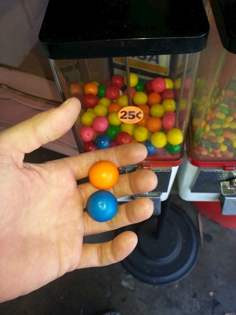 "Umjesto jedne, dobio sam dvije žvake!"