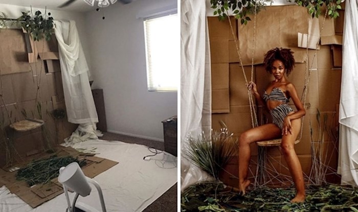 Ova manekenka s Instagrama kreira fenomenalne setove za slikanje koje kasnije sama koristi