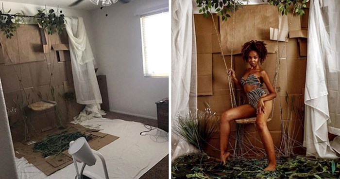 Ova manekenka s Instagrama kreira fenomenalne setove za slikanje koje kasnije sama koristi