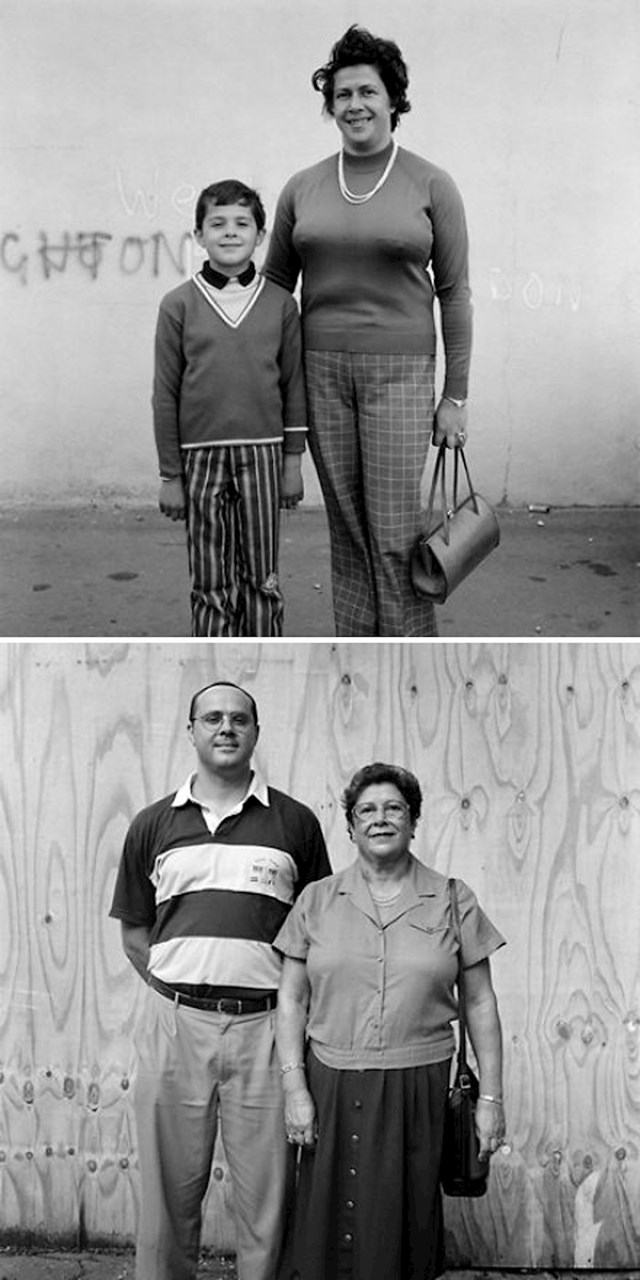 Peter (lijevo) & Susie Gatesy (desno), 1974 / 2000
