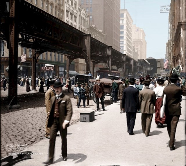 Svakodnevica u Chicagu 1907.