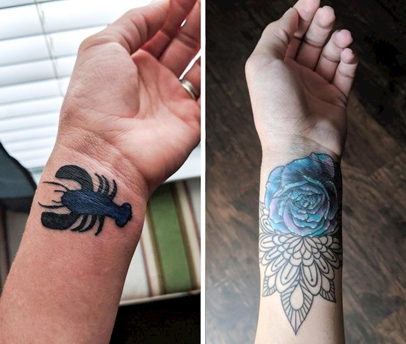 "Konačno sam prekrio neuspjelu tetovažu."