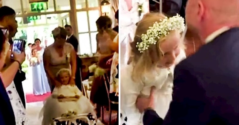 Žena je svojoj kćerkici na vjenčanju ispunila najveću želju, njena reakcija govori sve