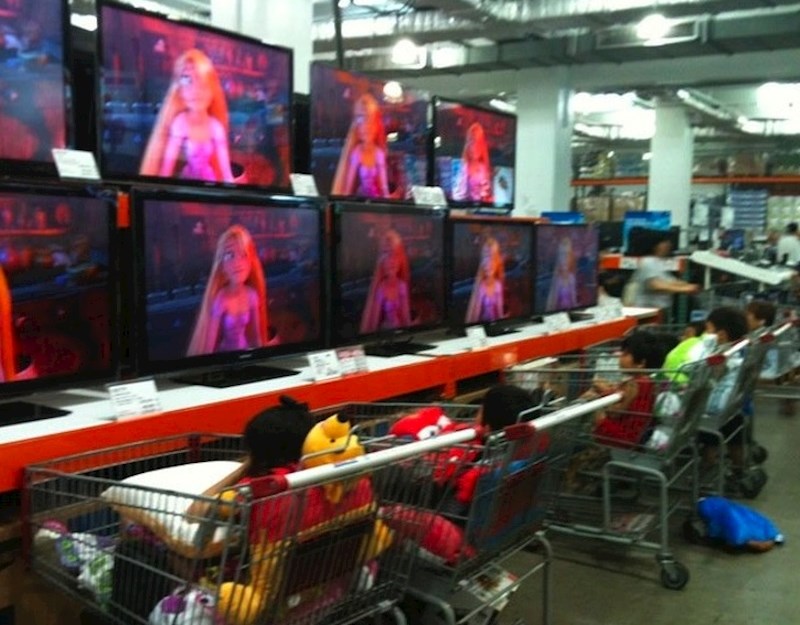 Ovaj supermarket u Koreji ima posebno mjesto za mališane.