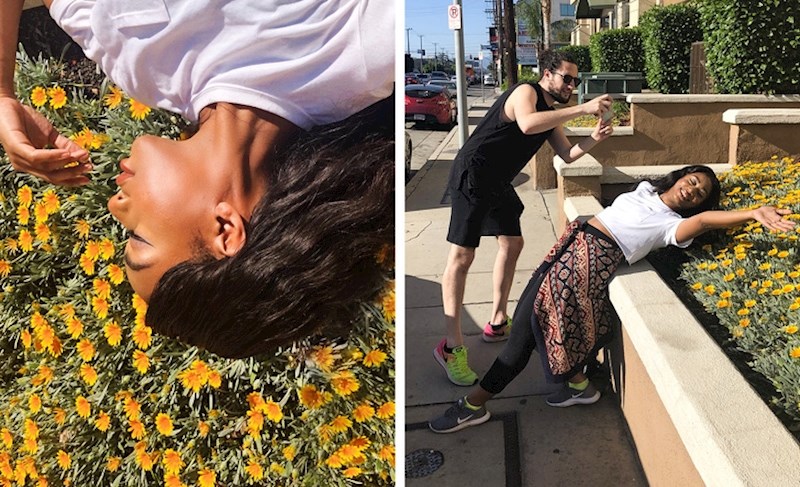 "Želim izgledati kao da ležim na livadi."