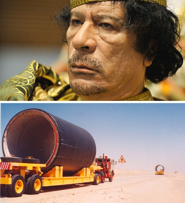 Muammar Gaddafi, 200 milijarda dolara
