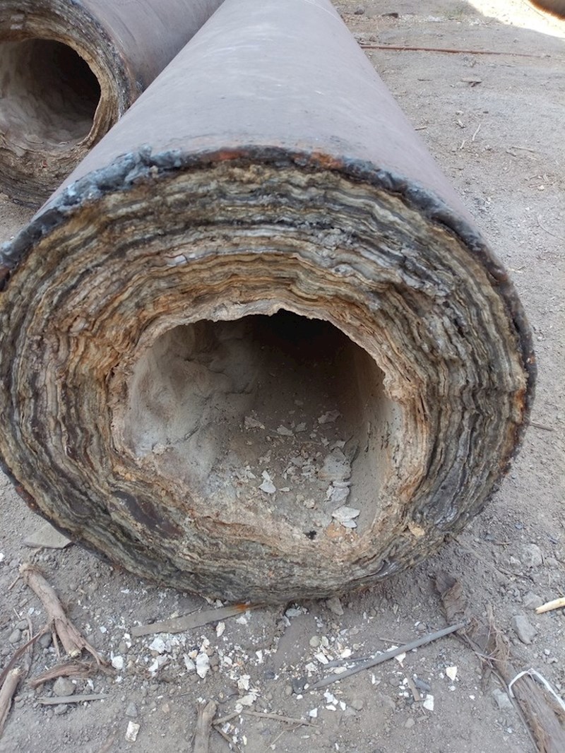 Evo što vidite kada želite promijeniti cijevi koje dovode hladnu vodu u zgradu.