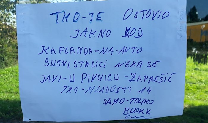 Stariji muškarac je pronašao jaknu kod supermarketa, ljudima se svidio način na koji je htio pomoći osobi