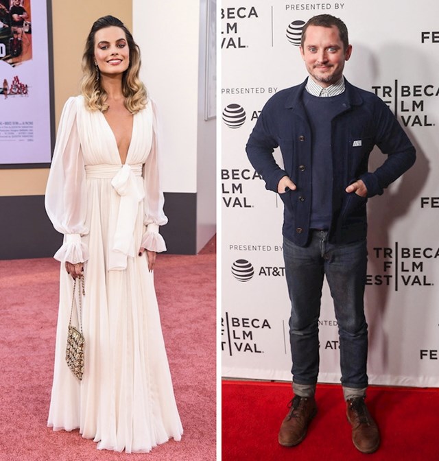 Margot Robbie i Elijah Wood: 165 cm