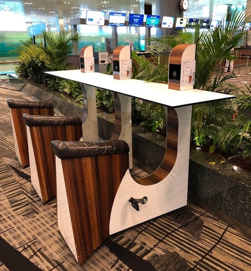 Na ovom mjestu vožnjom bicikla možete napuniti svoj mobitel.