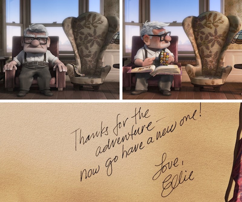 U filmu "Nebesa", boje u filmu odraz su Carlovog raspoloženja.