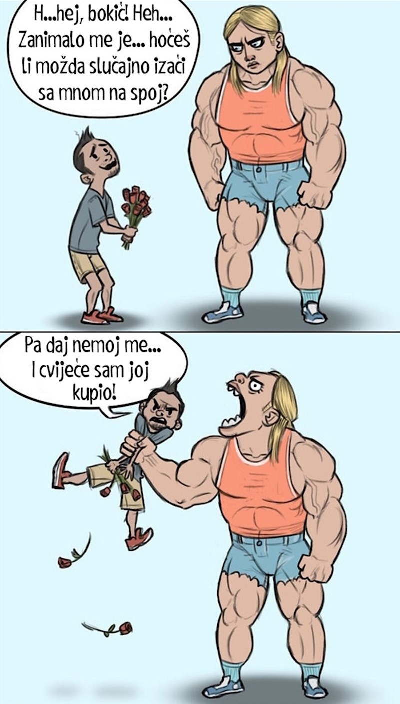 CRNE UDOVICE: Mužjak će najprije prići puno većoj ženki. Ako ga ona prihvati, dolazi do parenja, u protivnom će ga ženka pojesti.