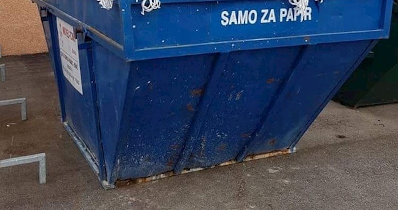 Reciklaža u Hrvatskoj: Išli su baciti smeće, pogledajte što su našli u kontejneru za papir