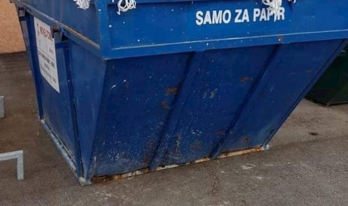 Reciklaža u Hrvatskoj: Išli su baciti smeće, pogledajte što su našli u kontejneru za papir