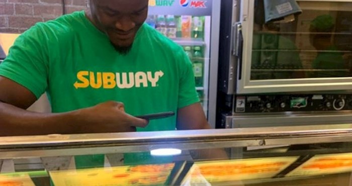 Žena je u Subwayu pijana naručila sendvič, bio je toliko neobičan da ga je zaposlenik morao slikati